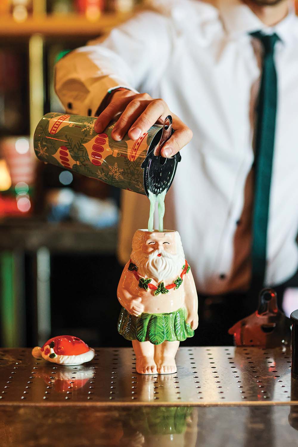 A tropical Santa Inspired Cocktail_SLM ND24_Flanker Kitchen + Sporting Club