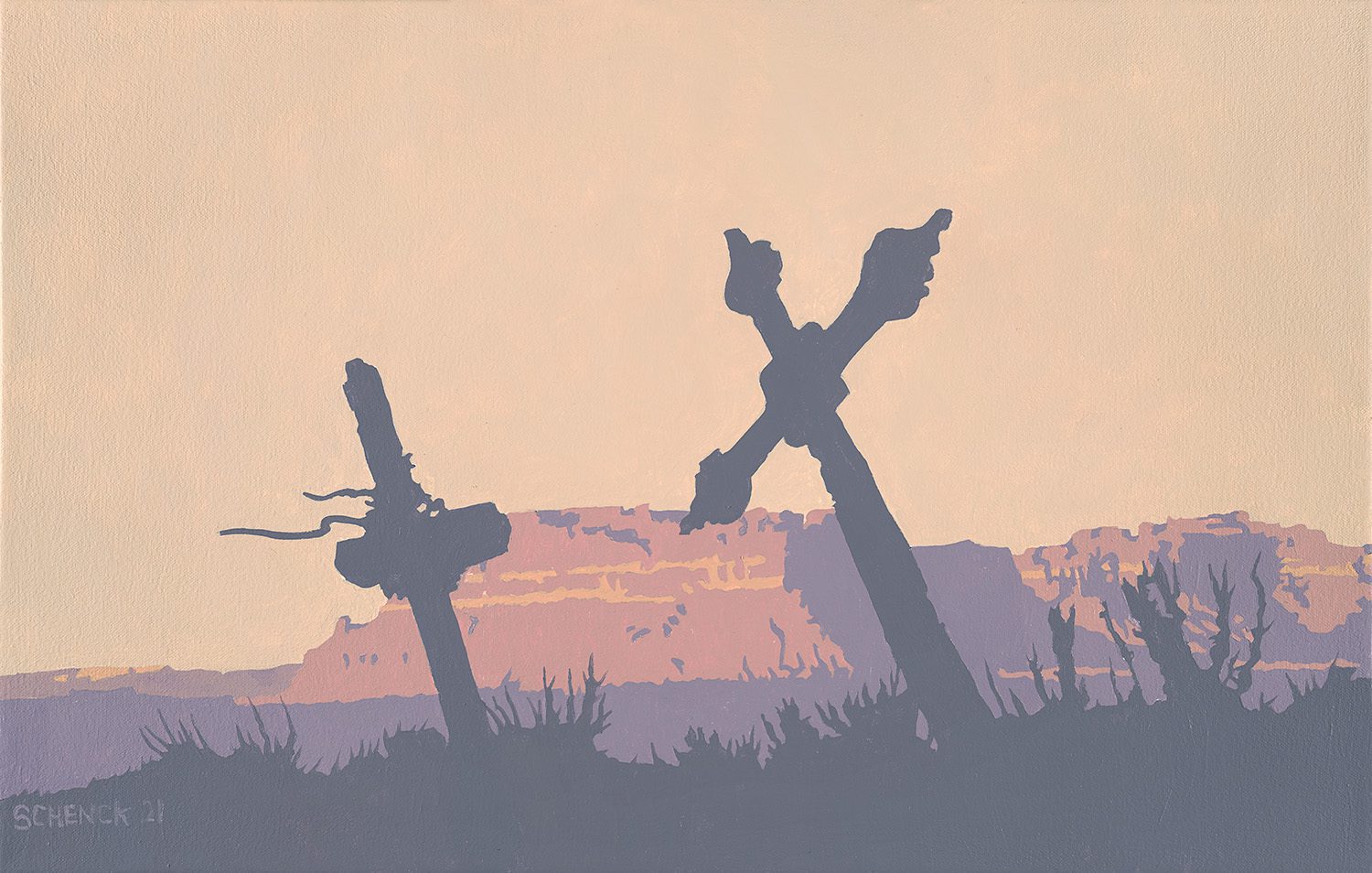 Billy-Schenck_A-Quiet-Time_oil-on-canvas_14-x-22-in_2021