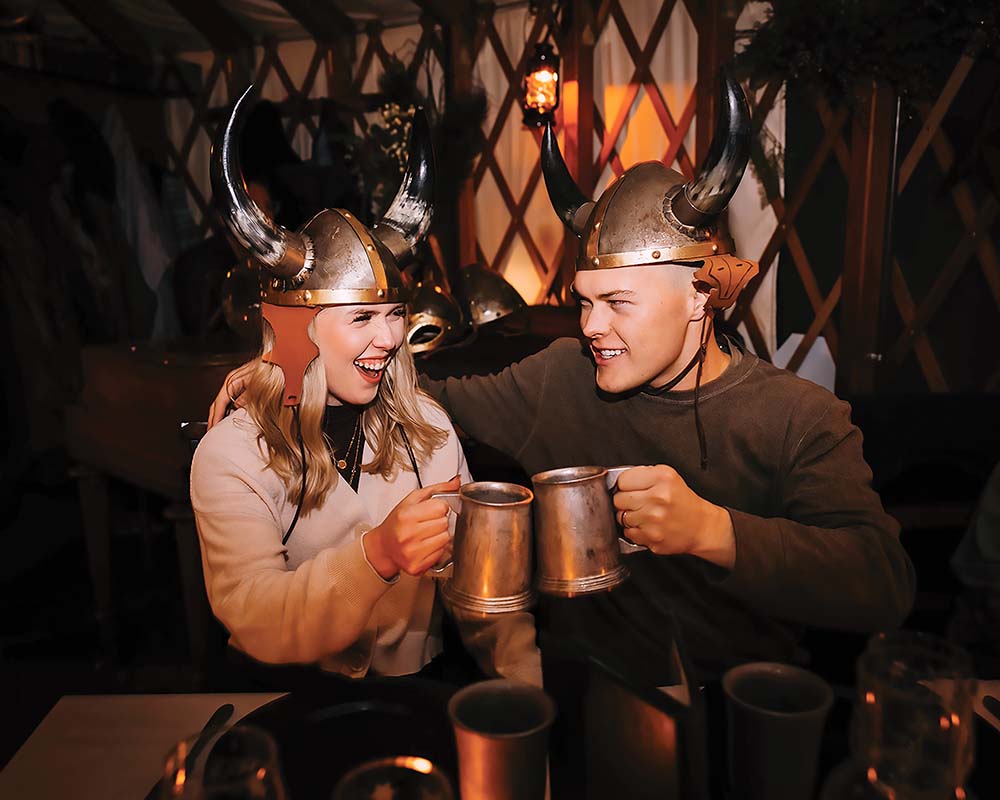 Couple attending Viking Yurt_SLM ND24_Graff Public Relation