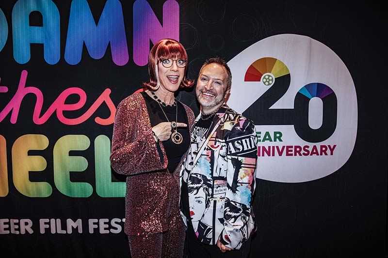 Damn-These-Heels-Opening-Night-Party-with-Actor-and-Comedian-Miss-Coco-Peru-left-and-Jade-Velazquez-right