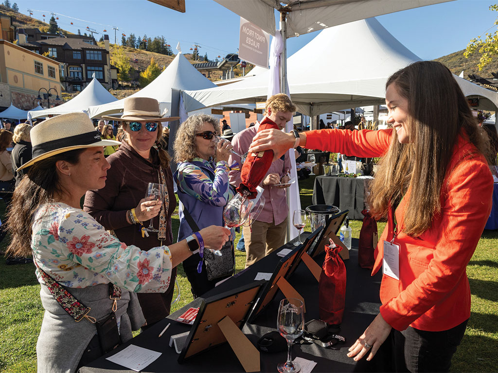 Park City Wine Festival Booth_SLM SO24_Park City Wine Festival