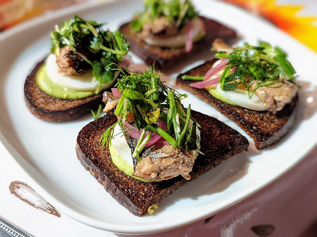 kachka-portland-oregon-salt-lake-magazine-lydia-martinez-Baltic-sprat-buterbroti