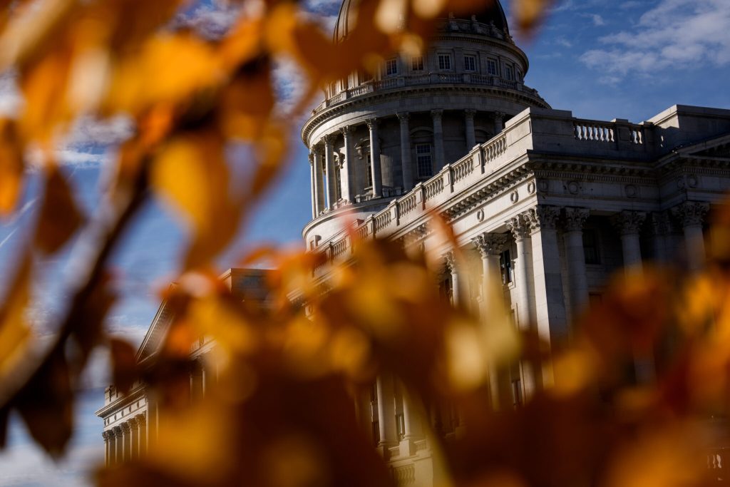 The Capitol in Salt Lake City is pictured on Tuesday, Nov. 4, 2025. (Photo by Spenser Heaps for Utah News Dispatch)