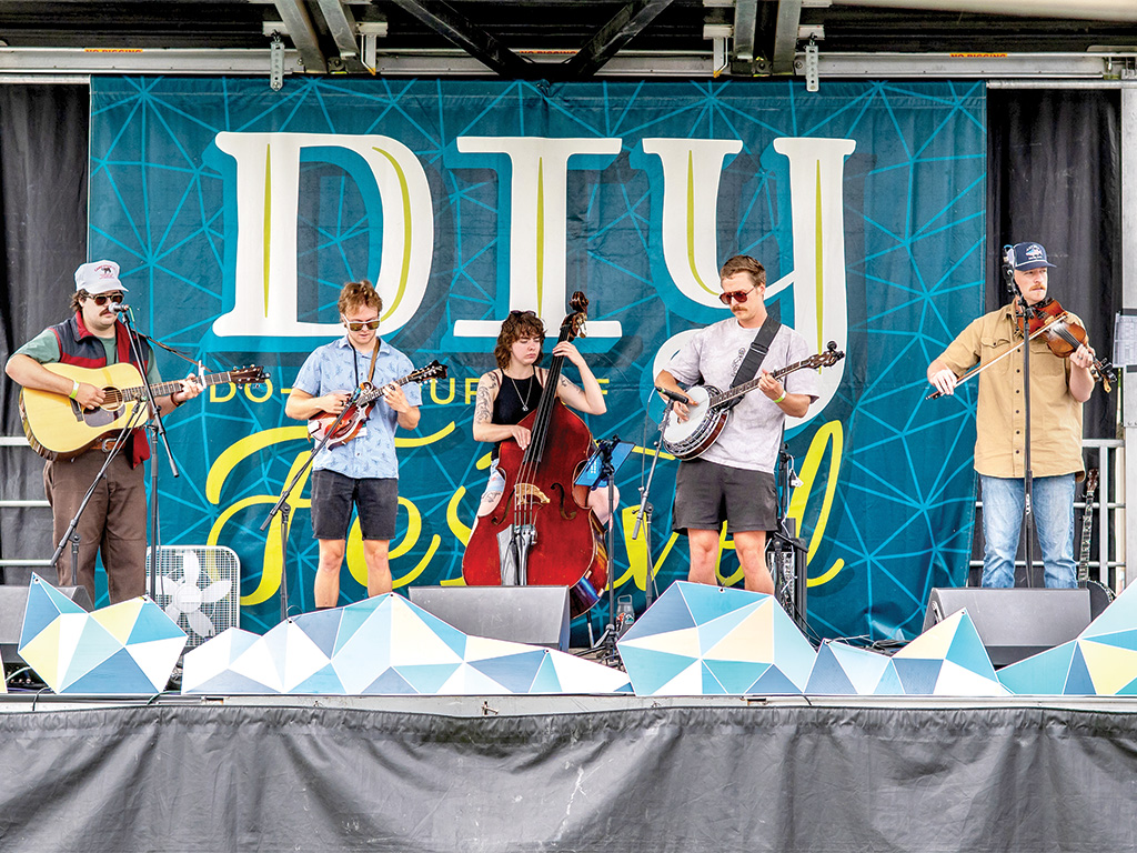 Musicians play at the 17th Annual Craft Lake City DIY Festival in Aug. 2025