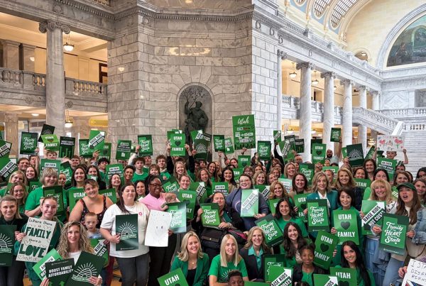 The Policy Project rally Utah State Capitol