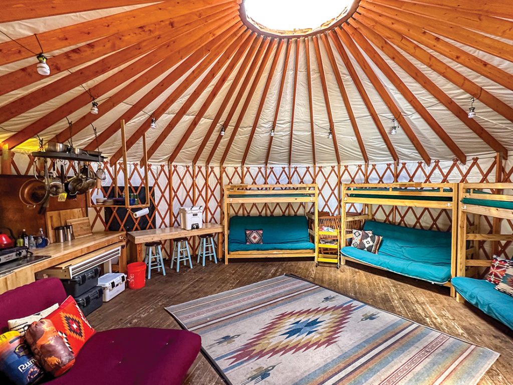 Castle Peak Yurt, Uinta Mountains, Utah, backcountry skiing, hut to hut adventure