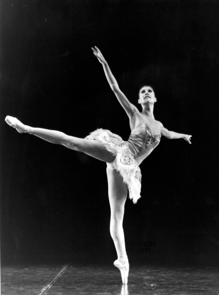 A dancer performs in The Nutcracker in 1979.