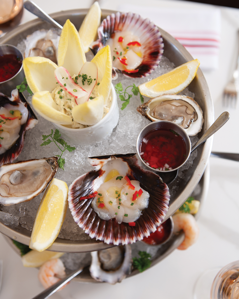 Le Depot seafood tower, Park City Utah 