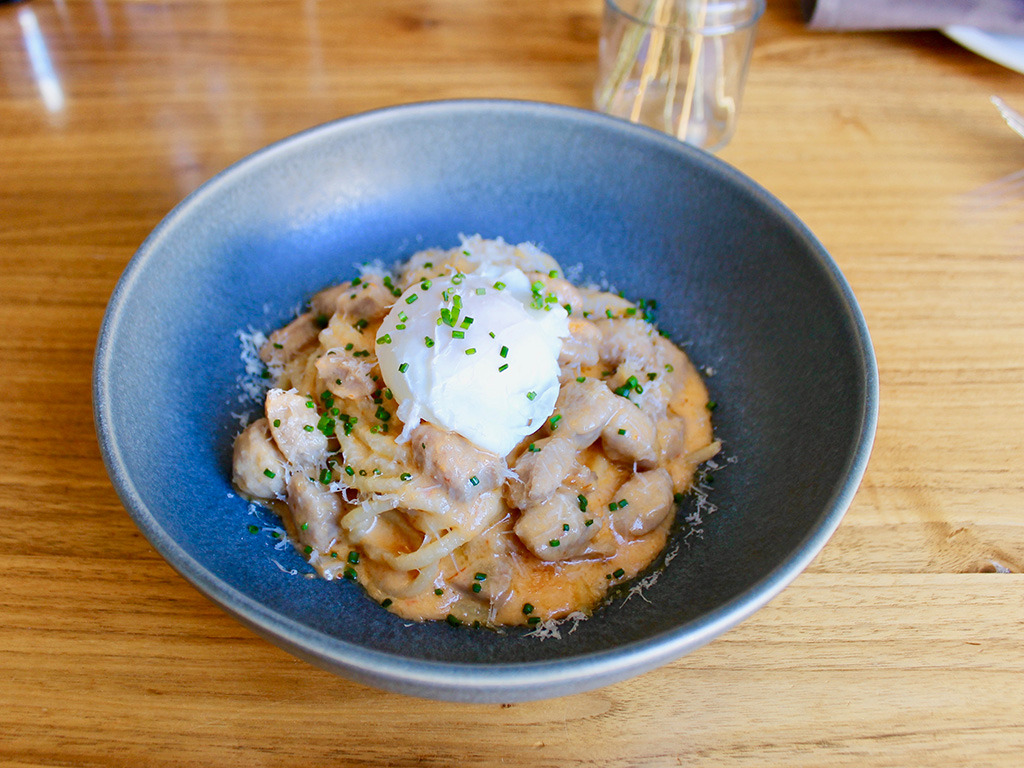 Oquirrh Restaraunt's Hangover Pasta, pasta, Salt Lake City, Salt Lake pasta