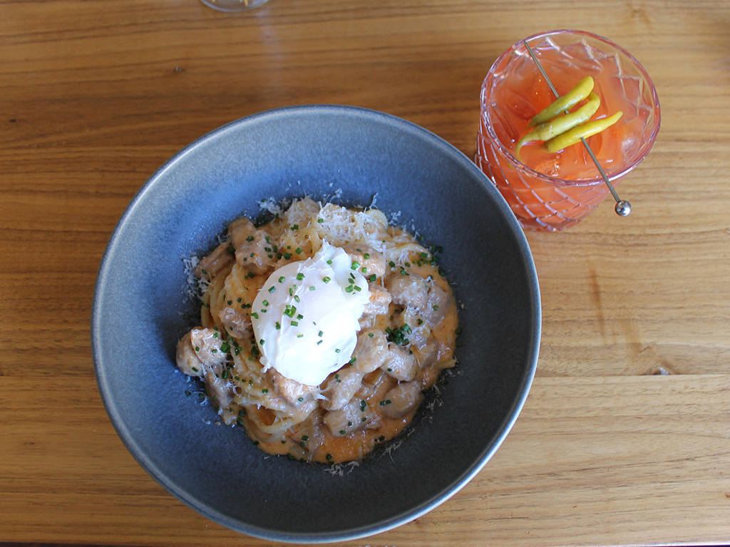 Oquirrh Restaraunt Hangover Pasta, Oquirrh, Oquirrh Salt Lake