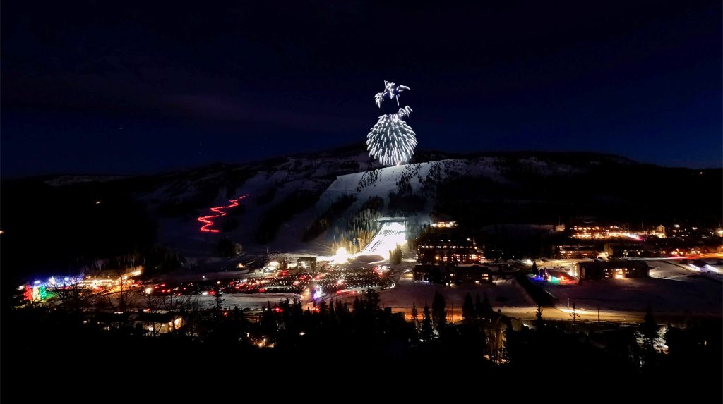 Torchlight Parade, Brian Head Resort, Southern Utah