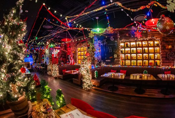 Flanker Christmas Parlor Holiday Pop-Up Bar, Salt Lake City, Utah, Flanker SLC