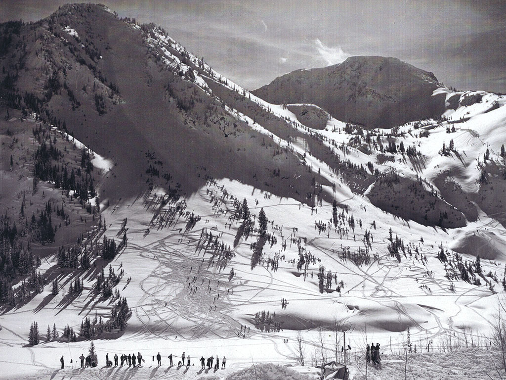 Historic Alta Ski Area, Little Cottonwood Canyon, Utah