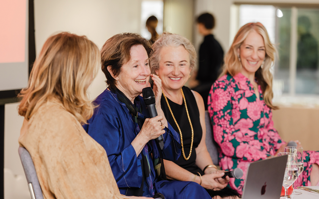 Alice Waters, Blake Spalding and Jen Castle. 