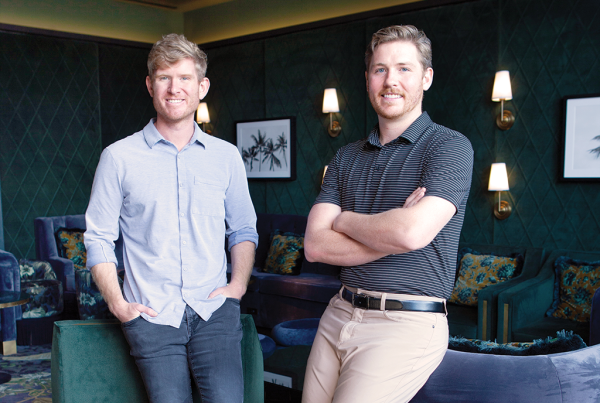 Edison House founders George Cardon-Bystry and Carlie Cardon.