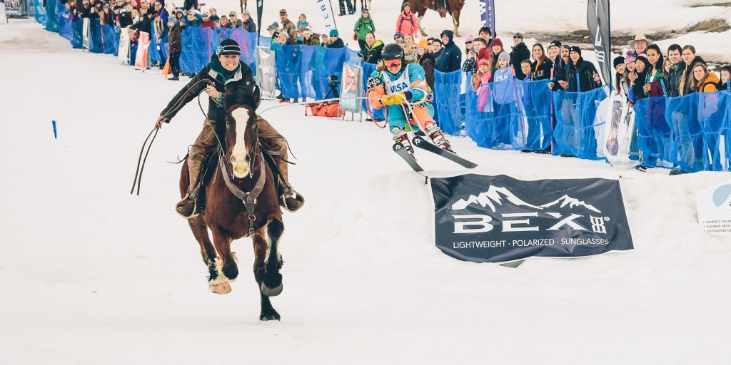 Skijoring February 2017 Utah, Utah skijoring