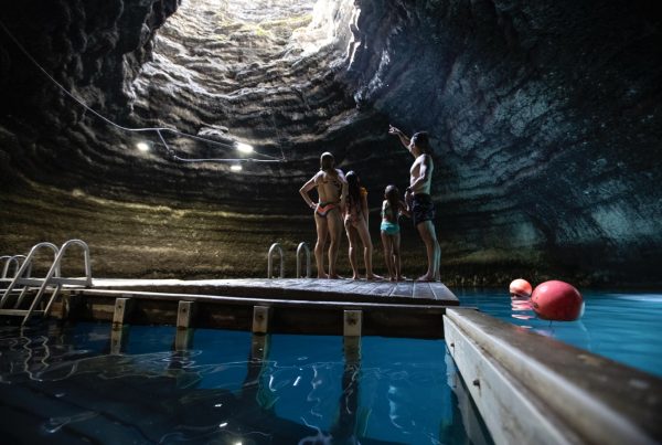 Homestead Crater, Midway, Utah, hot springs, geothermal hot springs