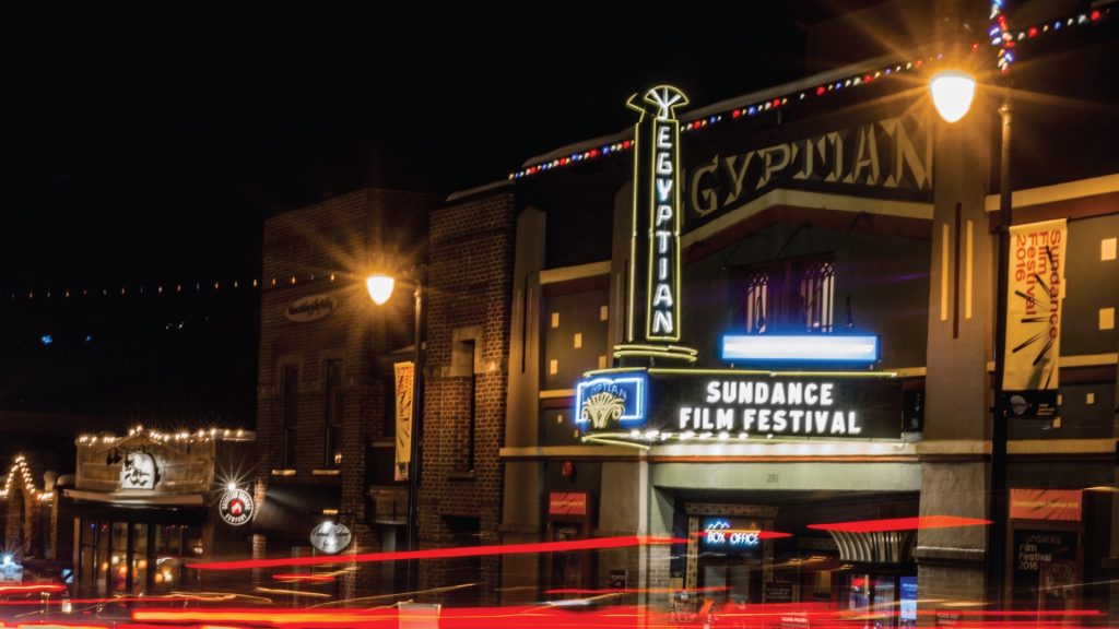 Sundance Film Festival, Park City, Utah, Egyptian Theater.