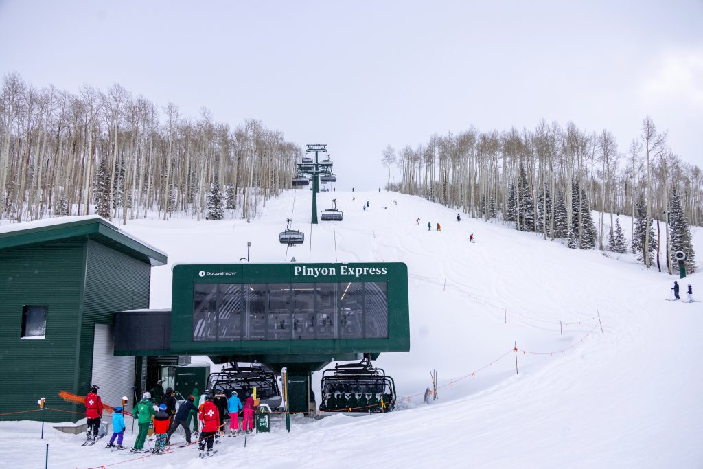 Pinyon Express Lift, Deer Valley, Park City, Utah
