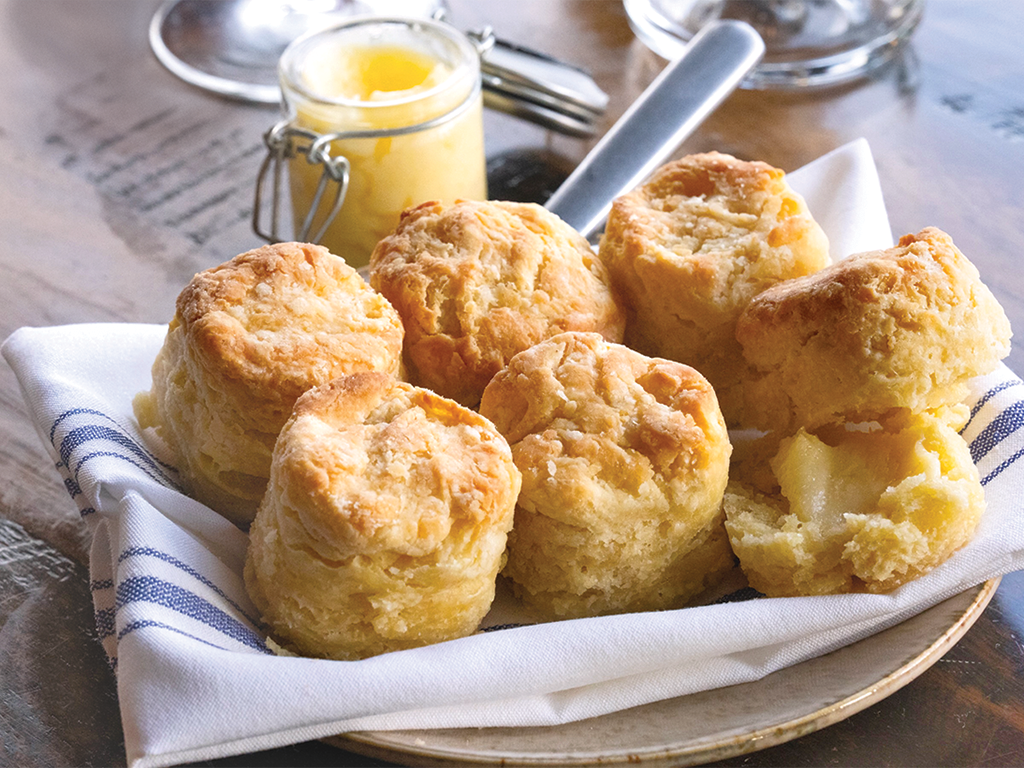 Tupelo Honey is always on the menu at Tupelo. It’s served here with Matt’s lovely biscuits