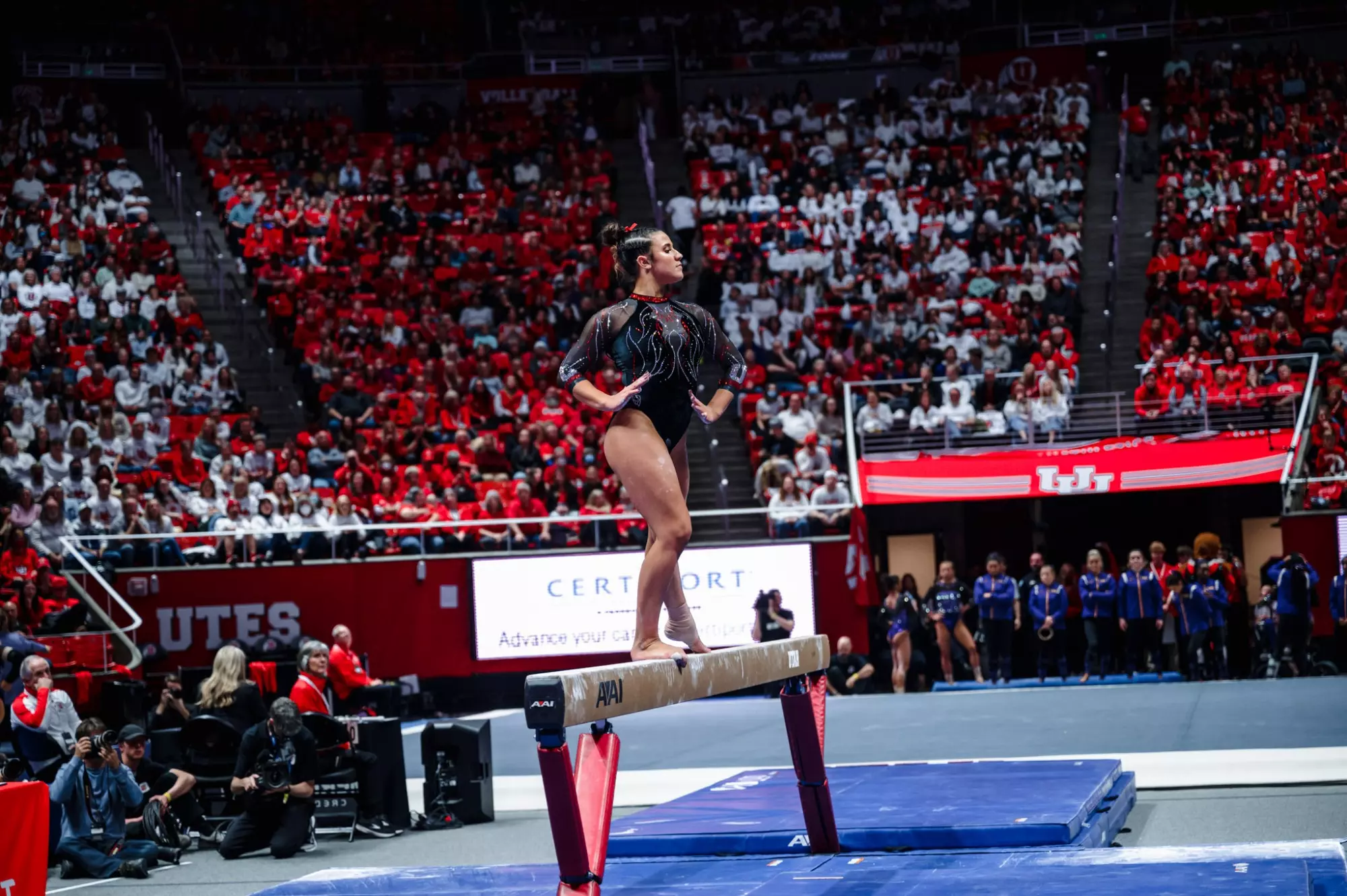 University of Utah gymnast amelie morgan