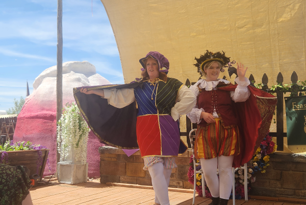 Salt Lake Children's Theatre performers in “The Emperor’s New… Everything”