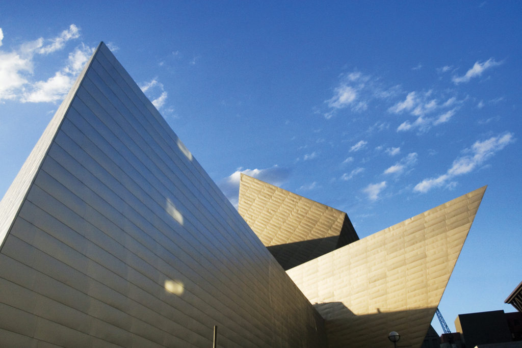 Exterior of Denver Art Museum