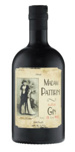 Bottle of Madame Pattrini gin 