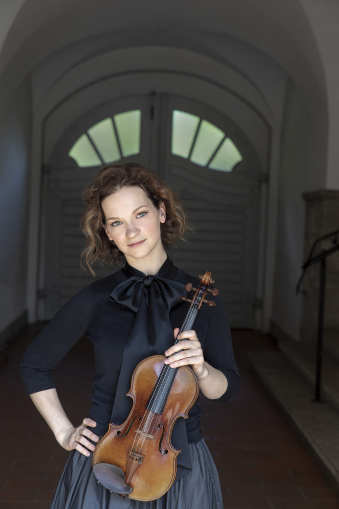 Violinist Hilary Hahn will play a benefit concert for the Haitian Orchestra Institute in Park City,  Sept. 14, 2021 (photo by Dana Van Leeuwen)