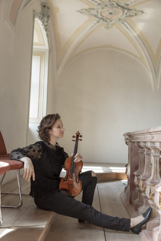 Violinist Hilary Hahn will play benefit concert for Haitian Orchestra Institute (photo by Dana Van Leeuwen)