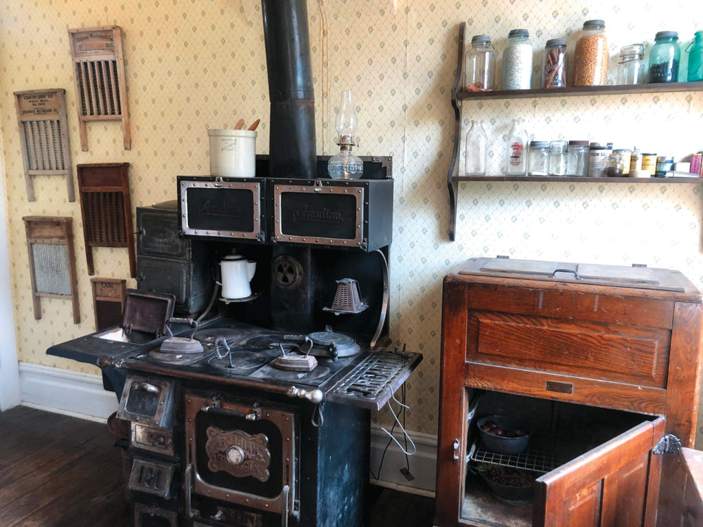 Inside the Heritage House in Kanab