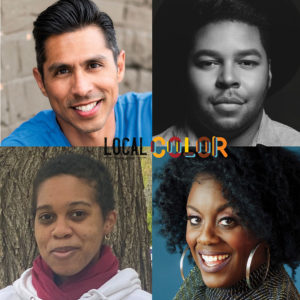 Tito Livas, Chris Curlett, Dee-Dee Darby-Duffin and Tatiana Christian, playwrights in Local Color