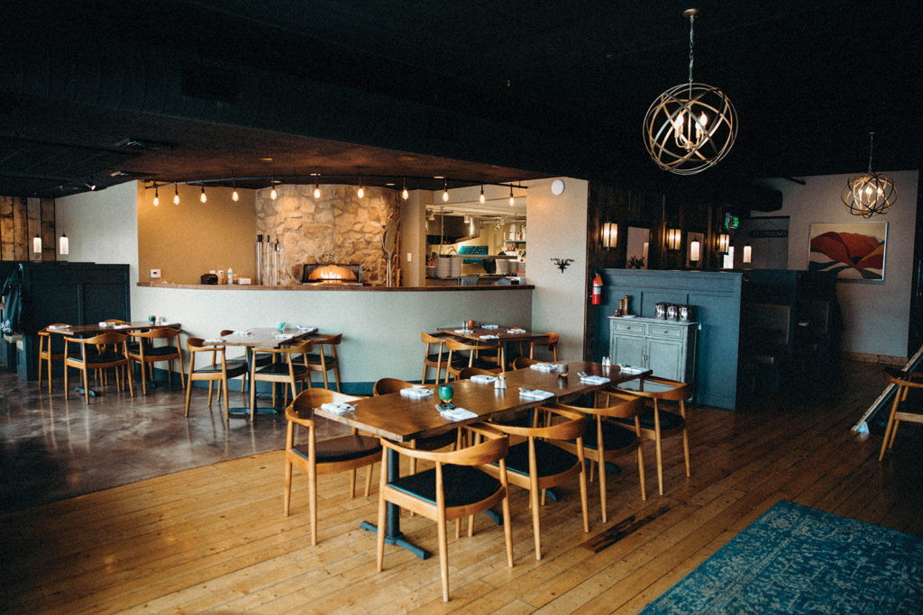 The interior of Midway Mercantile, one of our picks for where to eat in Midway