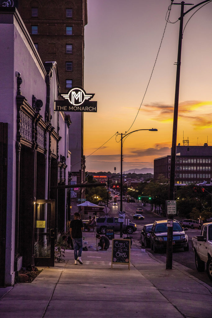 Exterior of The Monarch in Ogden City’s Creative District