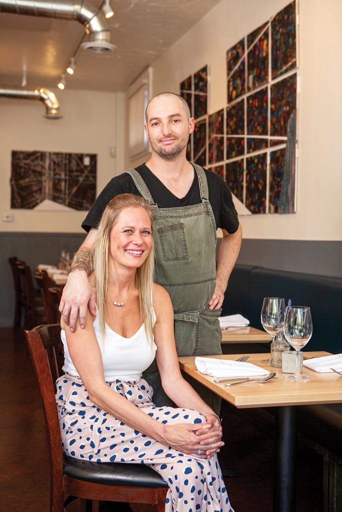 Angie and Drew Fuller of Oqquirh Restaurant