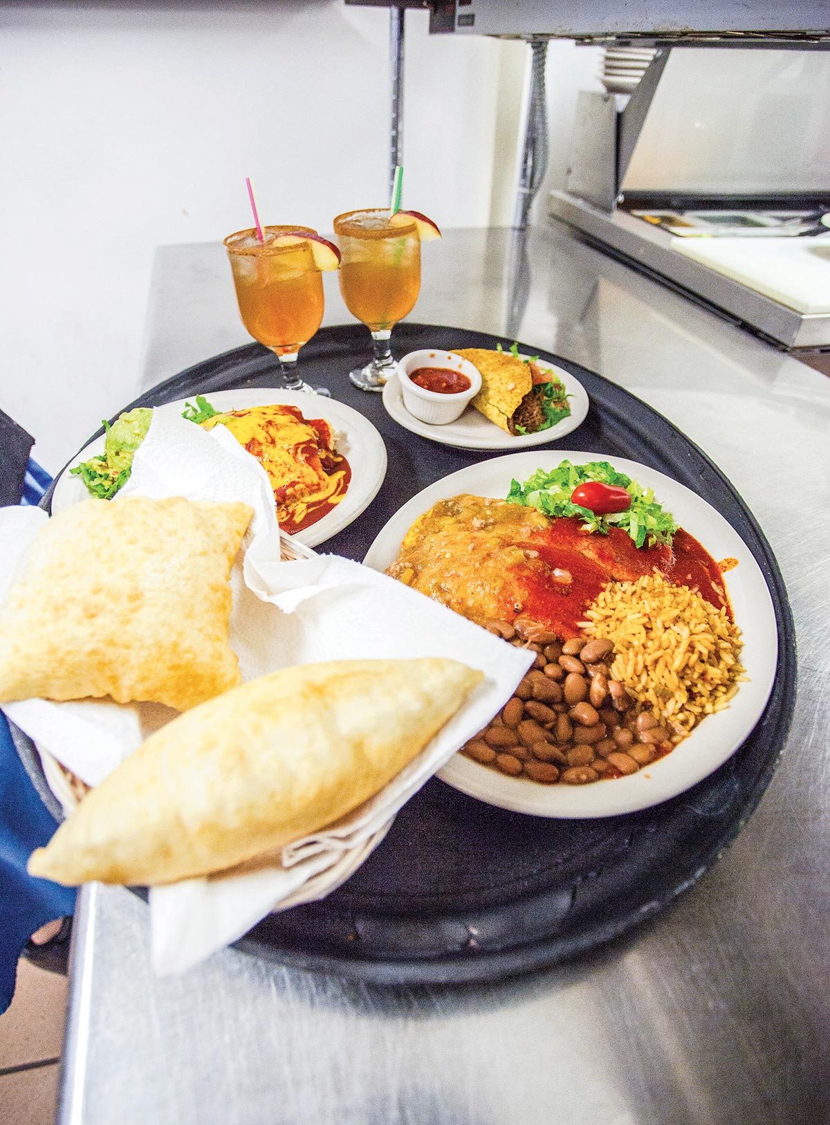 Food at Rancho de Chimayo