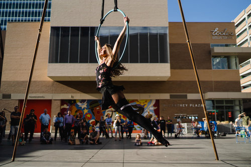 slc busker fest performer