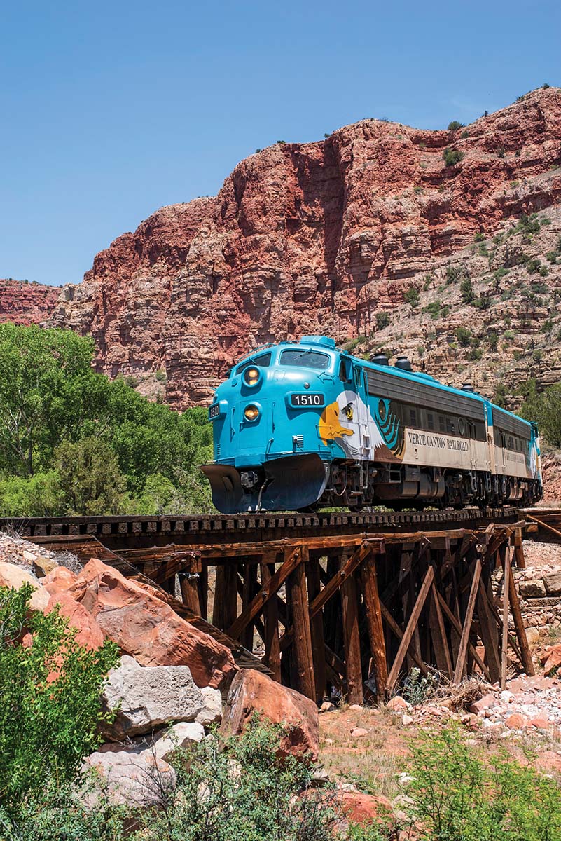 vacationing in Sedona Verde Canyon Bridge