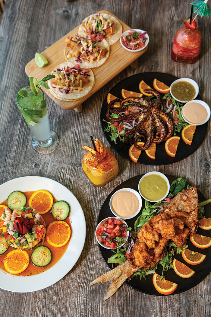 dish at La Cevicheria