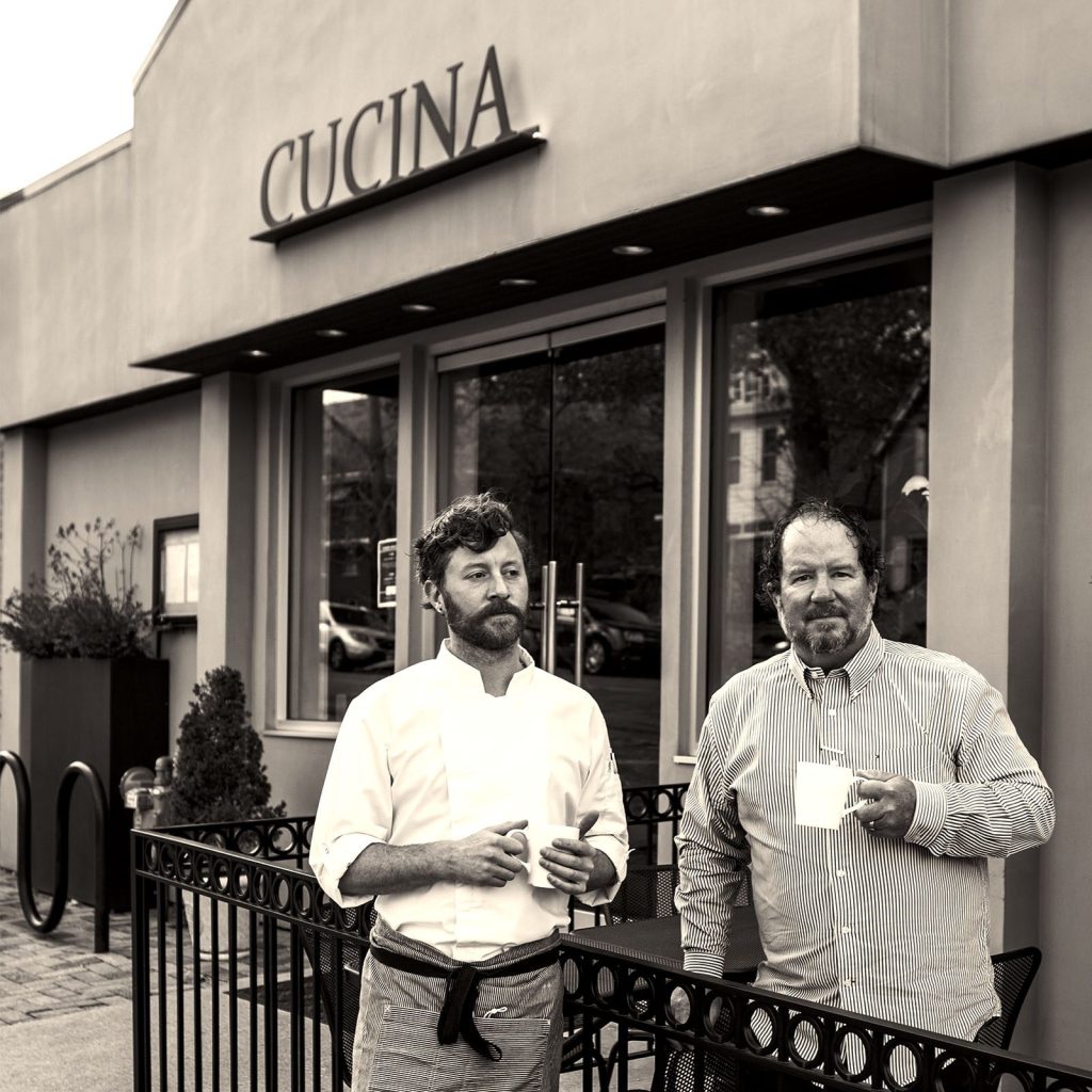 Joey Ferrran and Dean Pienrose of Cucina Deli