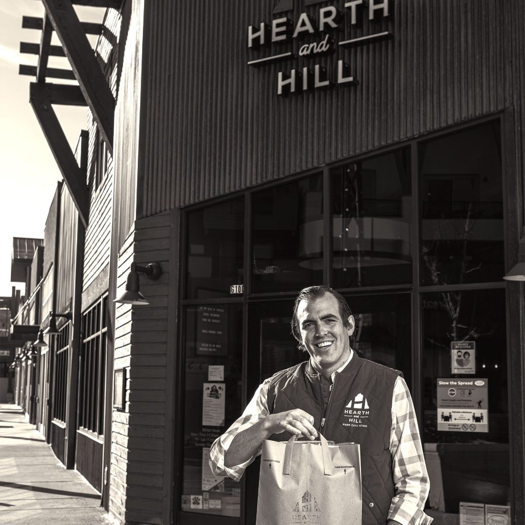 Brooks Kirchheimer  of Hearth & Hill photos by Adam Finkle