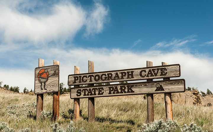 Pictograph Cave State Park. Photo by Montana Office of Tourism and Business Development.