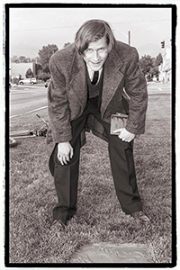 Crispin Glover portraying the role of Rubin from "Rubin & Ed."