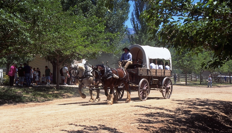 Celebrate Pioneer Day at This is the Place Heritage Park.