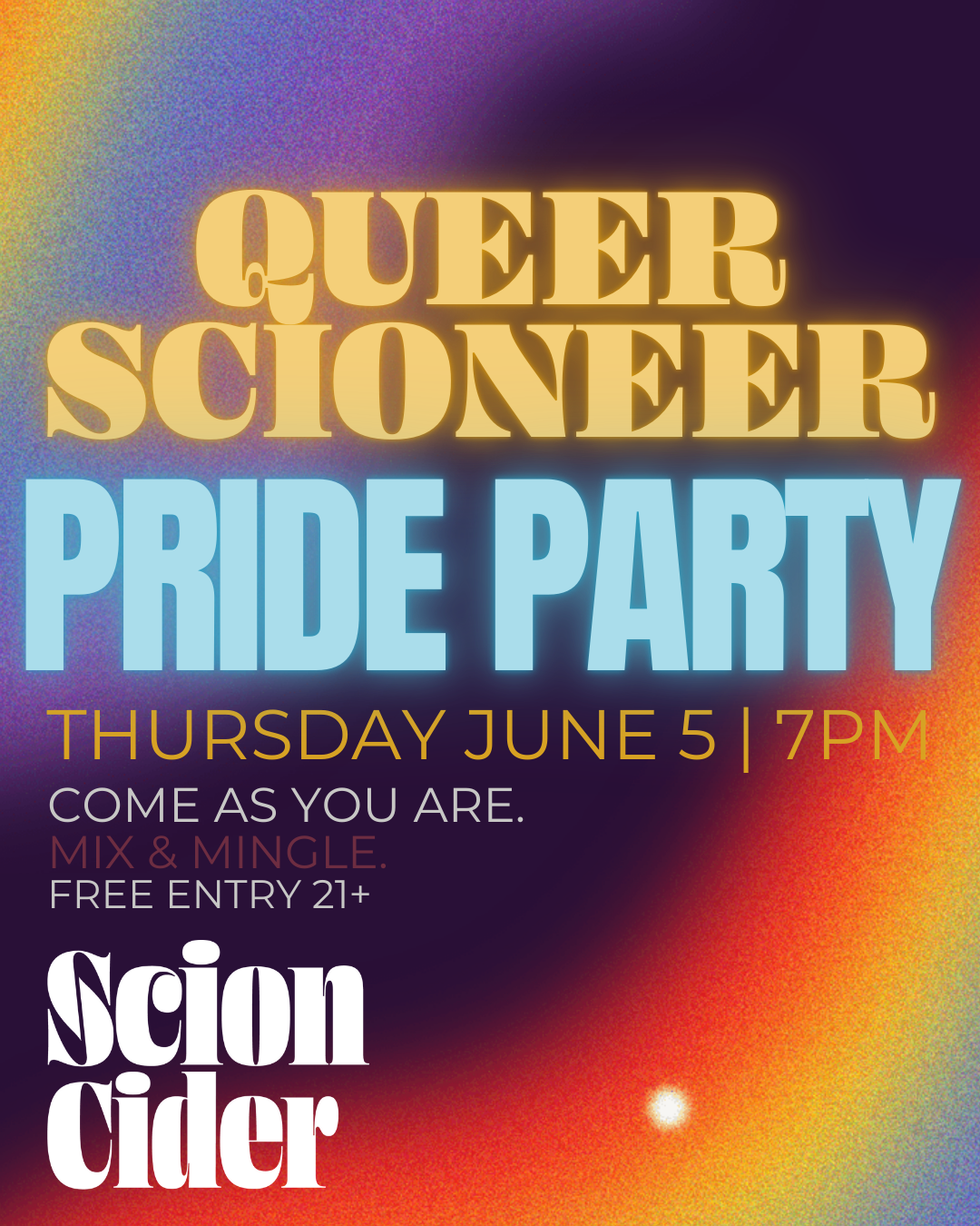 Scion Cider Bar