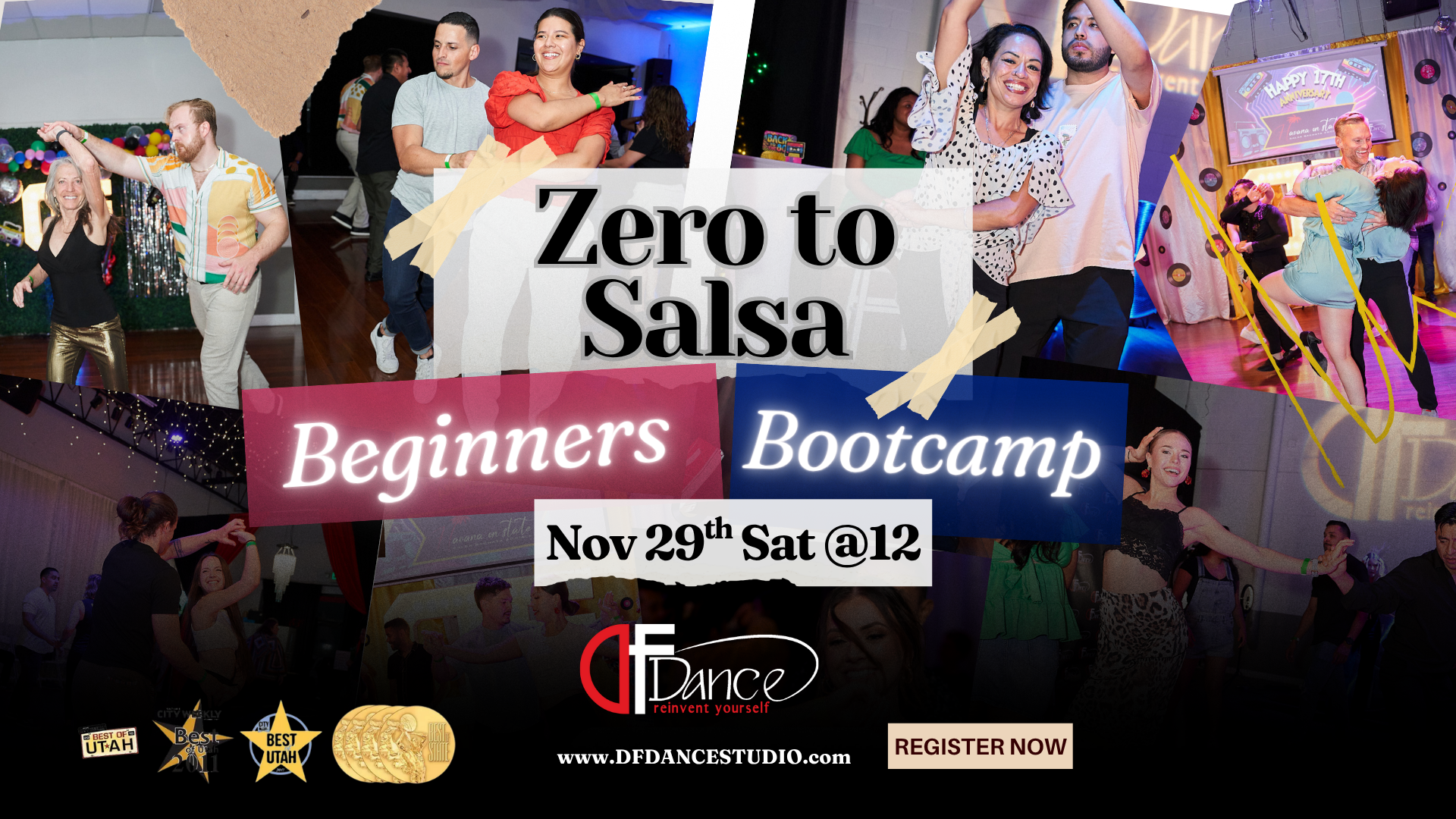 Zero to Salsa Beginner Bootcamp – No partner needed