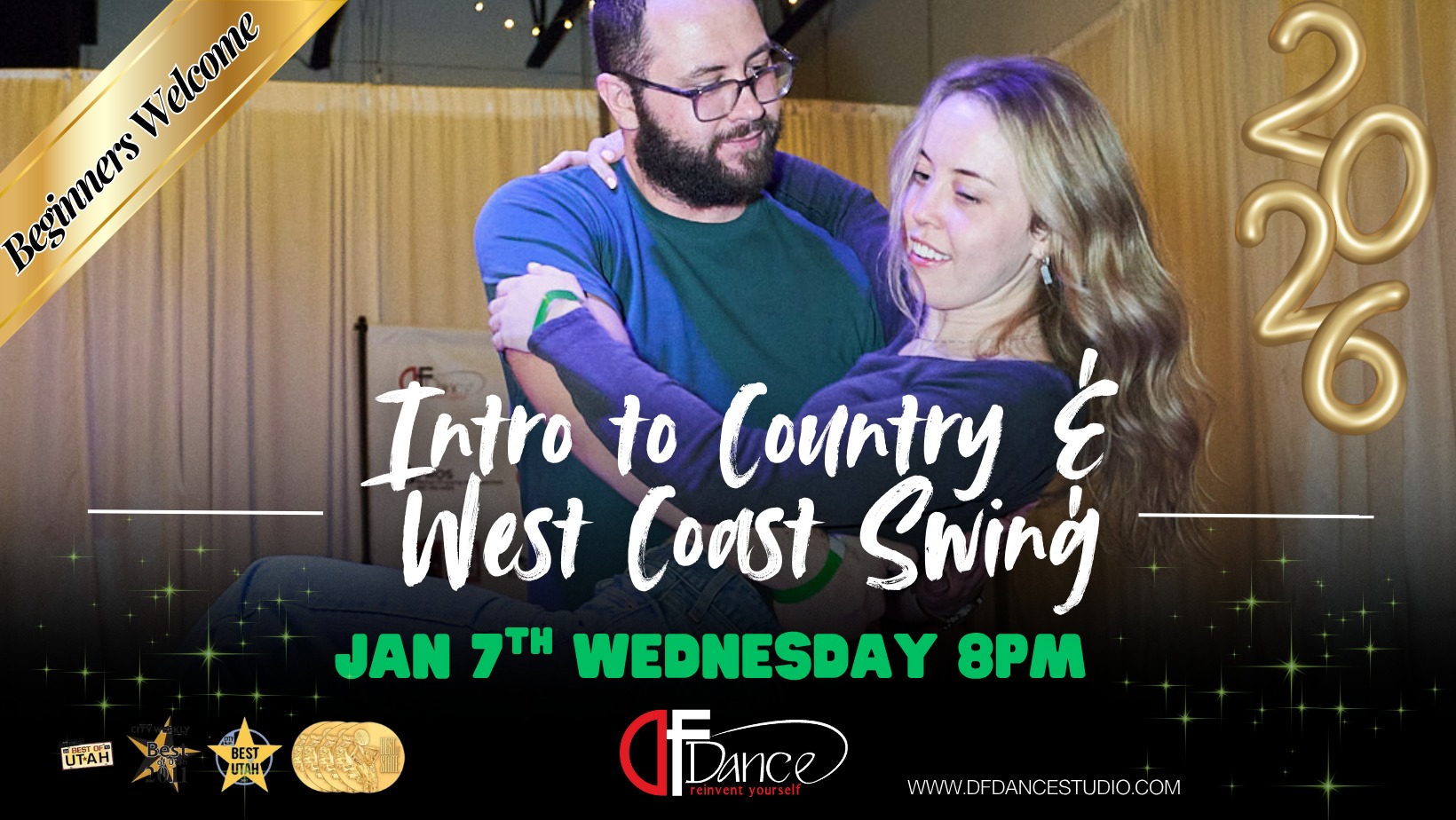 Boots & Swing!🤠🎵Country & West Coast Swing for Beginners🙌No partner needed:)