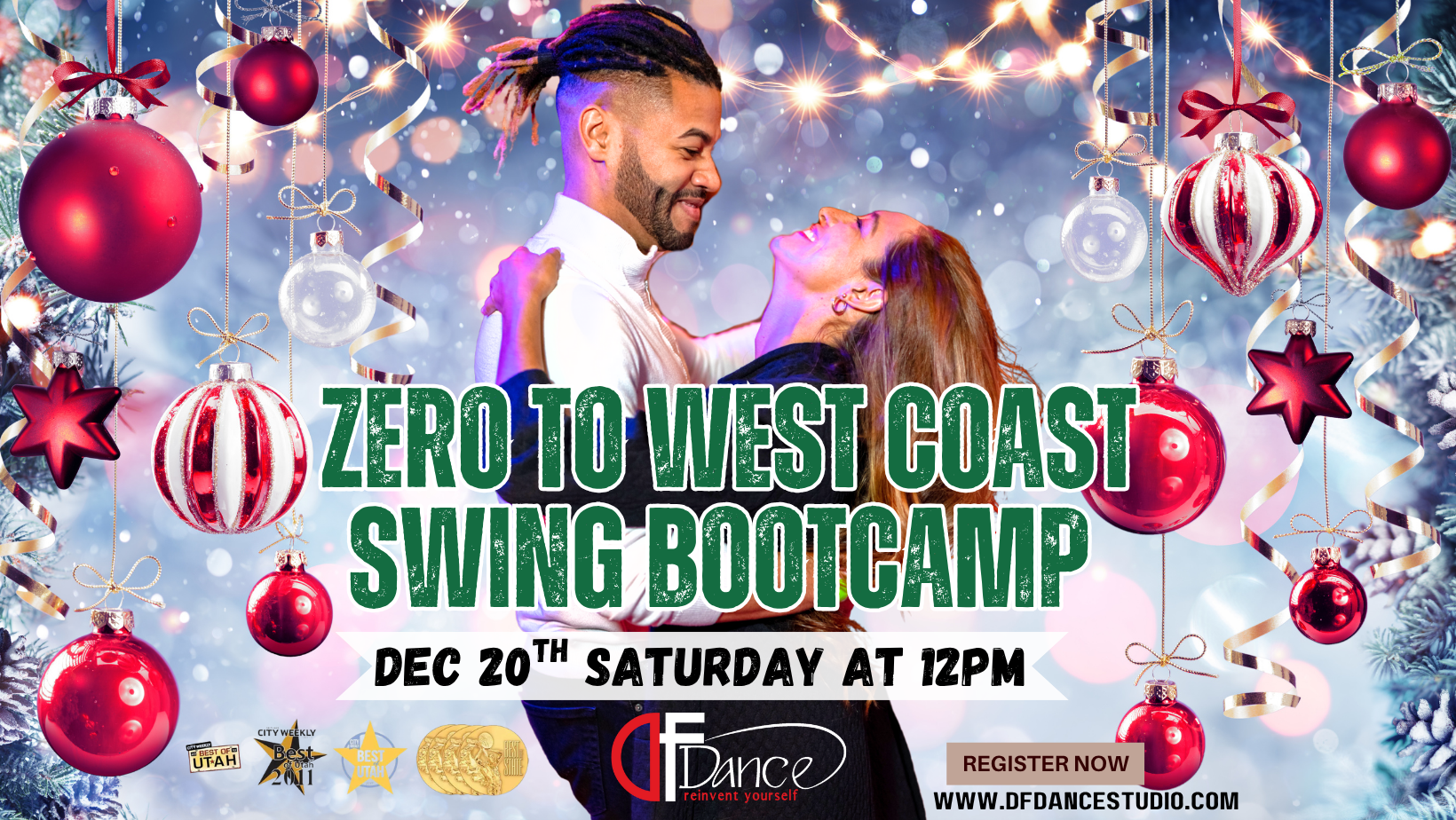 🎅Jingle & Swing Bootcamp for Beginners☃🎄No partner needed🎶