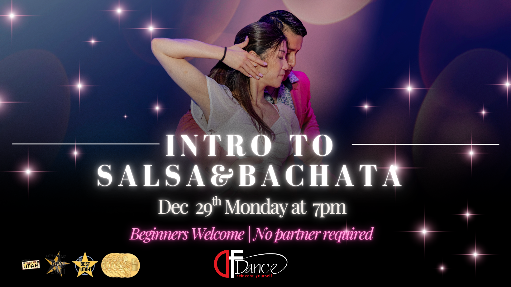 Dance your First Salsa & Bachata!💃🕺🎉Beginners Welcome! No partner needed🙌