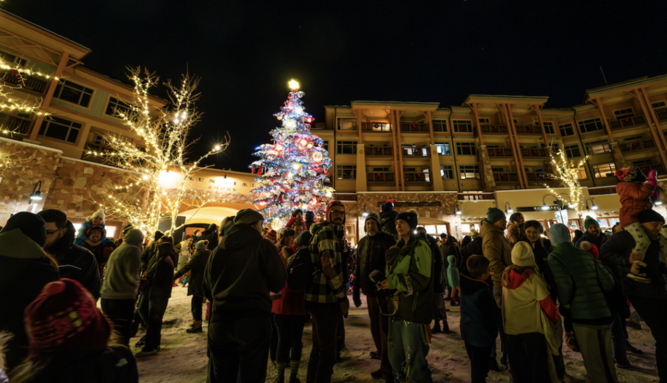 Annual Tree Lighting & Fireworks – Canyons Village at Park City Mountain